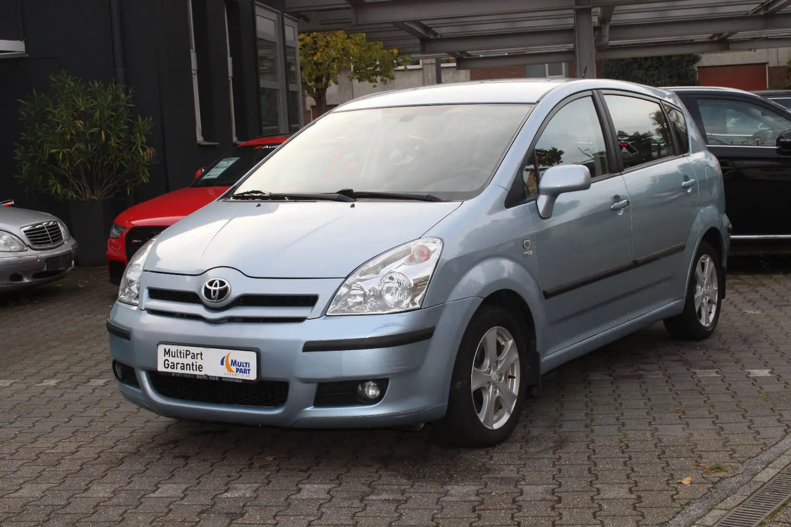 Toyota Corolla Verso 1.8 Sol*AUTOMATIK*7SITZER*52TKM! Blau - 1