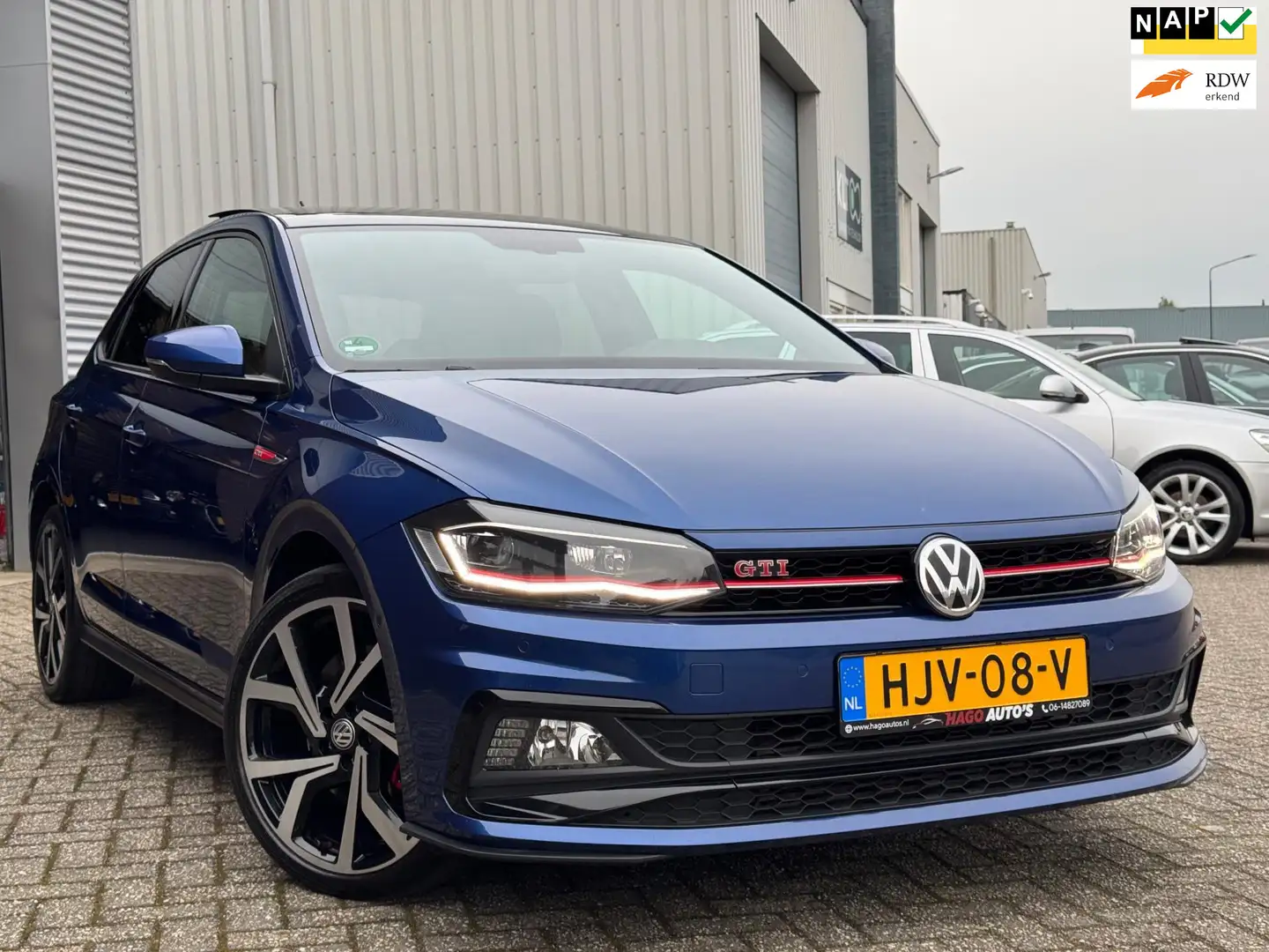 Volkswagen Polo GTI 2.0 TSI VIRTUAL | Pano | Beats | LED | Camera | Pa Modrá - 1