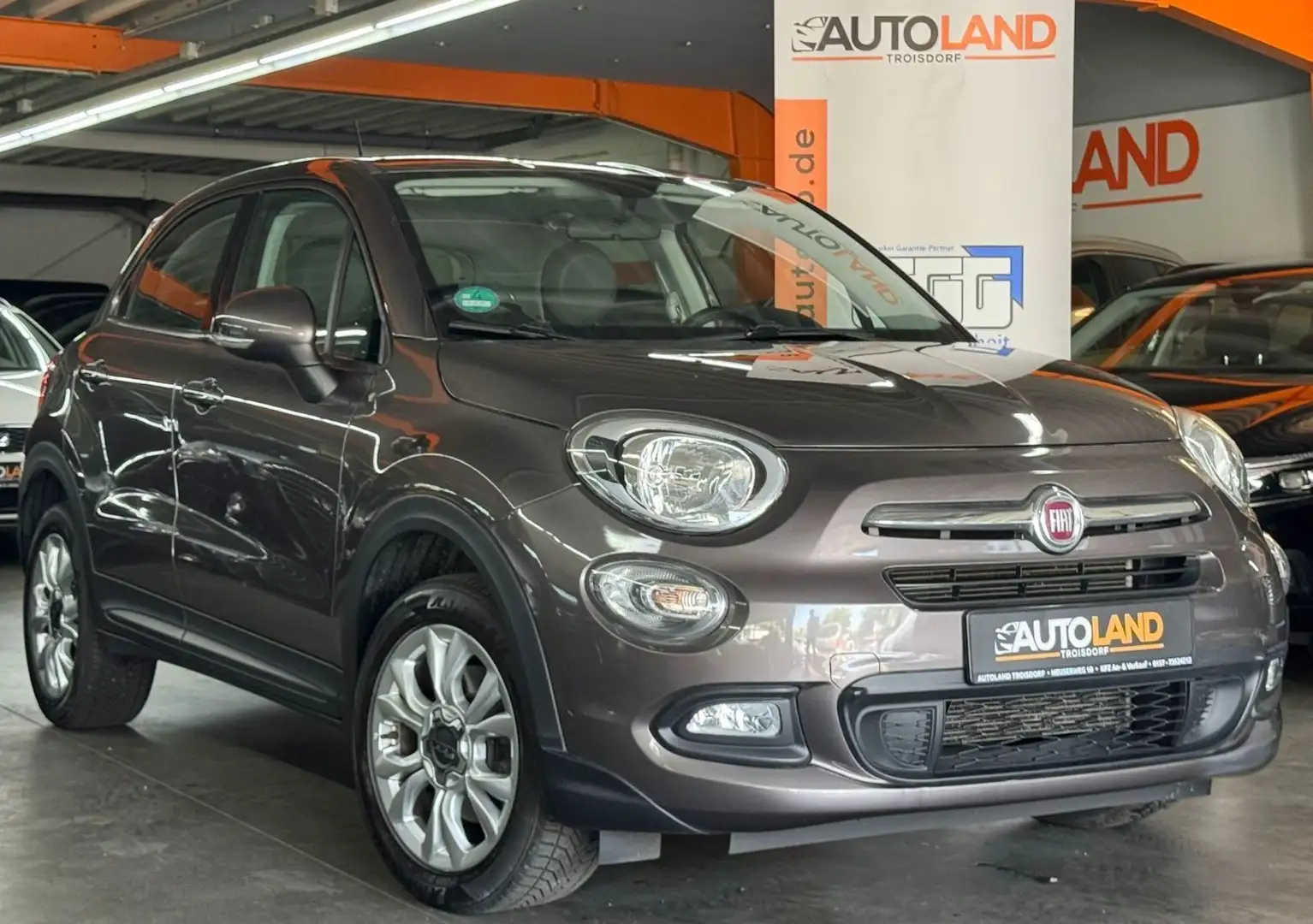 Fiat 500X Web Edition*2.HAND*NUR 92TKM*NAVI*KLIMA* Braun - 1