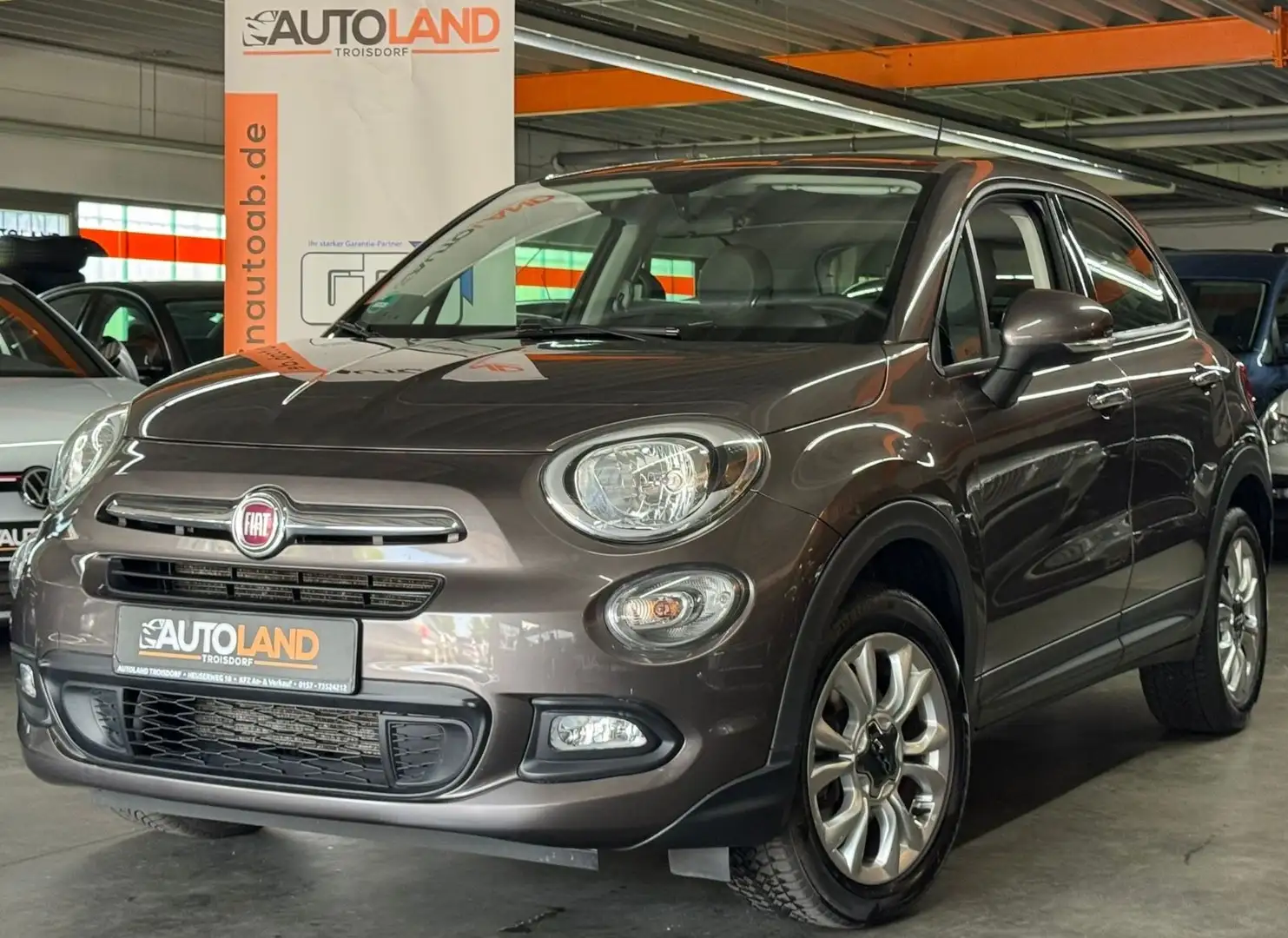 Fiat 500X Web Edition*2.HAND*NUR 92TKM*NAVI*KLIMA* Braun - 2