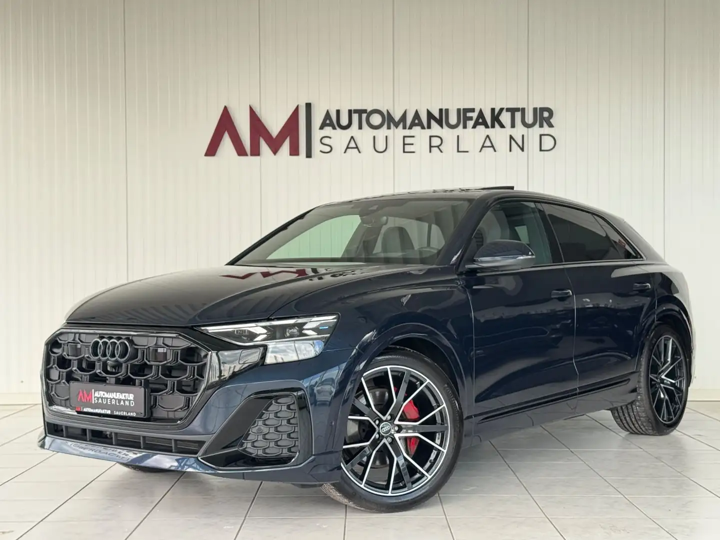 Audi Q8 50 TDI *S-Line*Raute*Pano*B&O*HUD*SHZ*Luft* Blu/Azzurro - 1