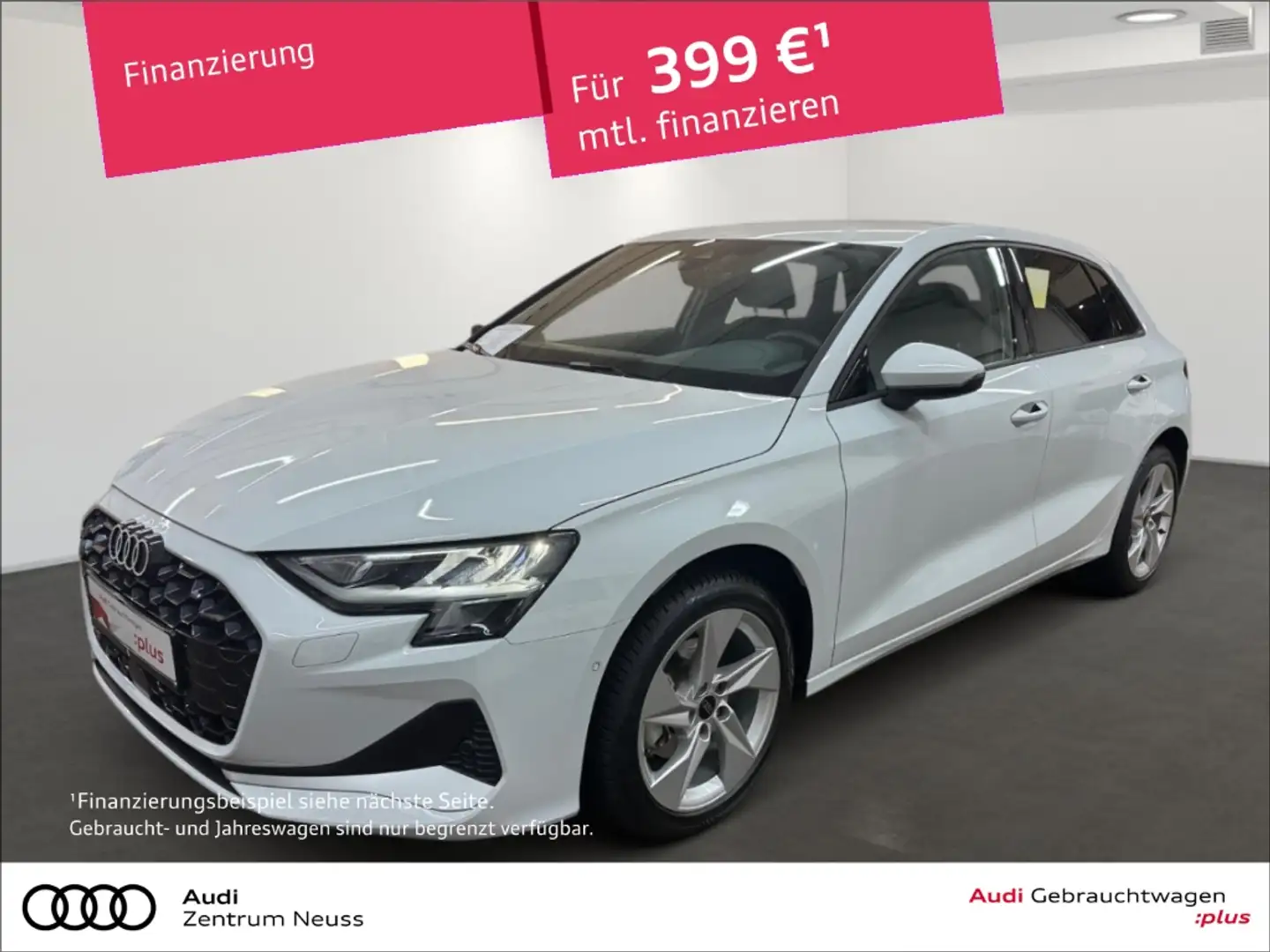 Audi A3 Sportback advanced 30 S tronic Blanc - 1
