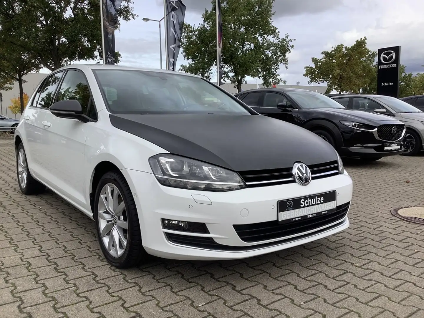 Volkswagen Golf VII 1.4 TSI Highline DSG Bi-Xenon, 8fach bereift Weiß - 1