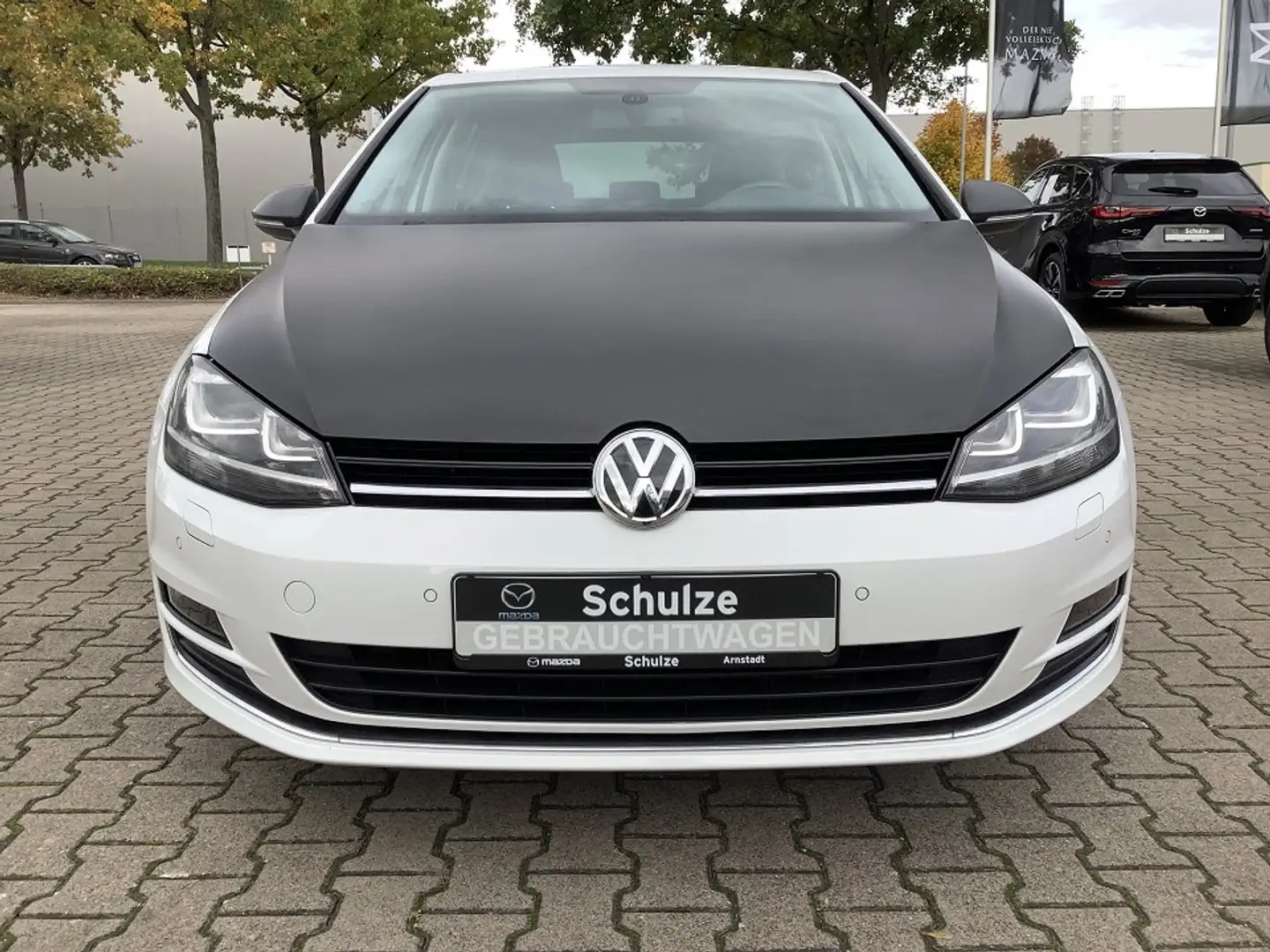 Volkswagen Golf VII 1.4 TSI Highline DSG Bi-Xenon, 8fach bereift Weiß - 2