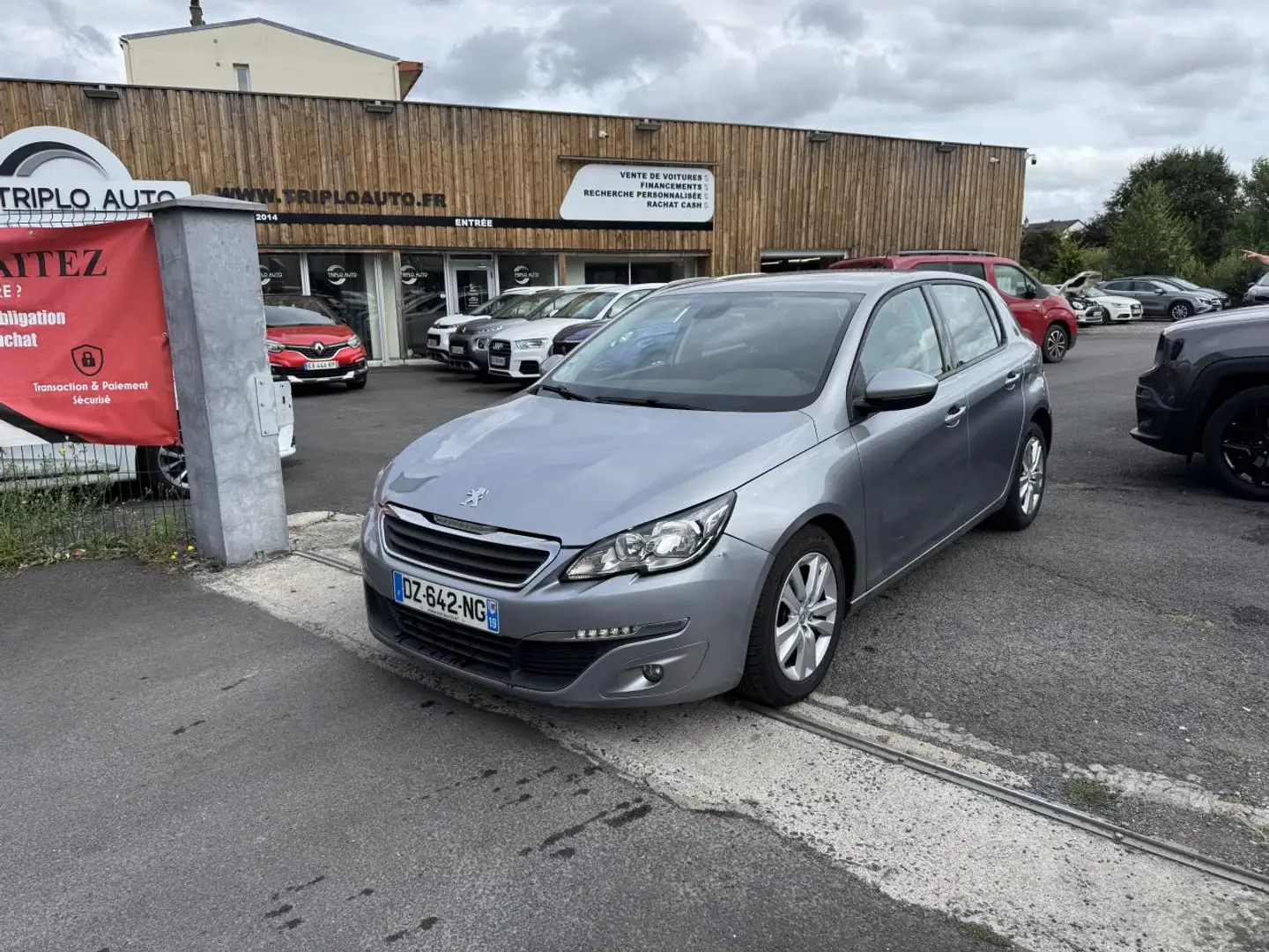 Peugeot 308 1.6 BlueHDi S\u0026S - 100  Access Business Gps +  Gris - 1