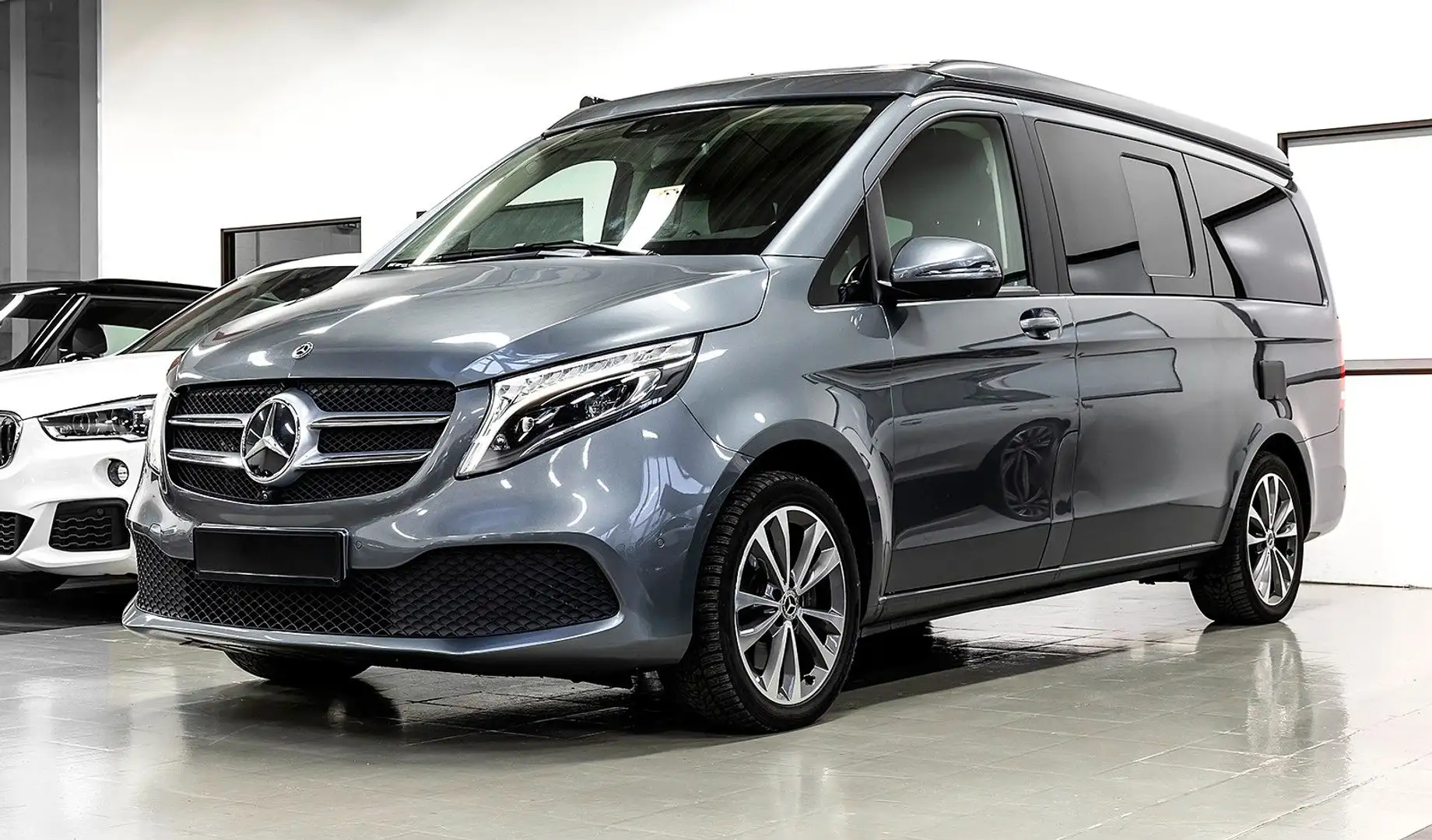 Mercedes-Benz V 300 V300 Marco Polo 4X4 Leder Camper Küche 3D KAM 2H Gris - 1