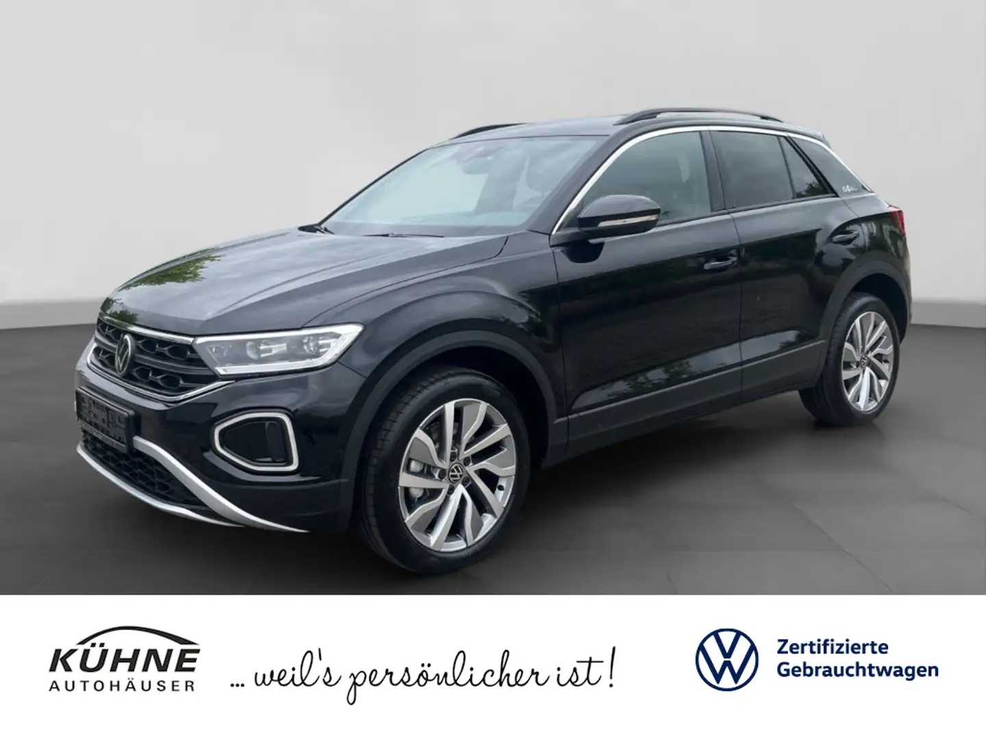 Volkswagen T-Roc T-ROC GOAL 2.0 TDI DSG | AHK ACC DAB APP-CONNECT Schwarz - 1