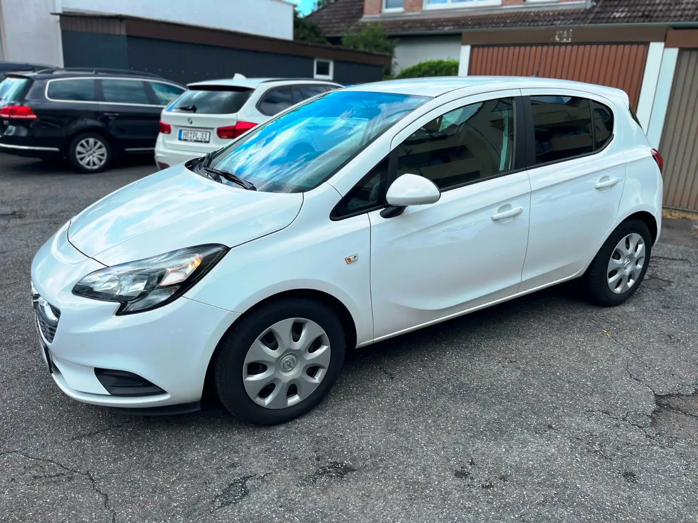 Opel Corsa E Edition*LPG/Benzin* gepflegt* Weiß - 1