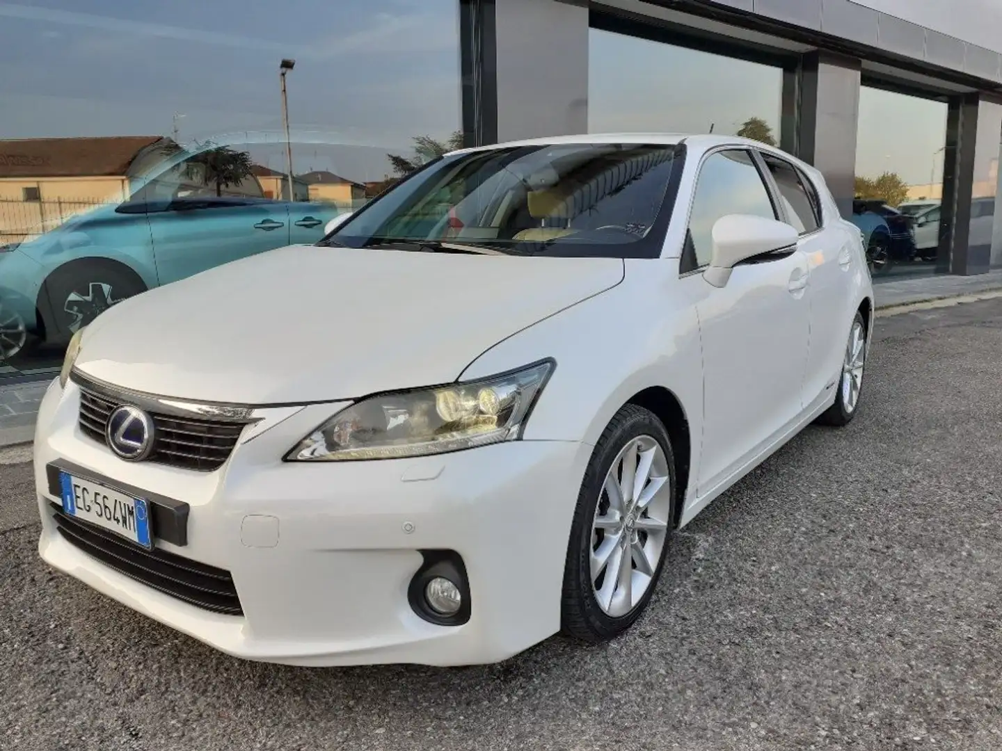 Lexus CT 200h 200h Hybrid Luxury PELLE,NAVI-GARANZIA KM CERTIFIC Bianco - 2