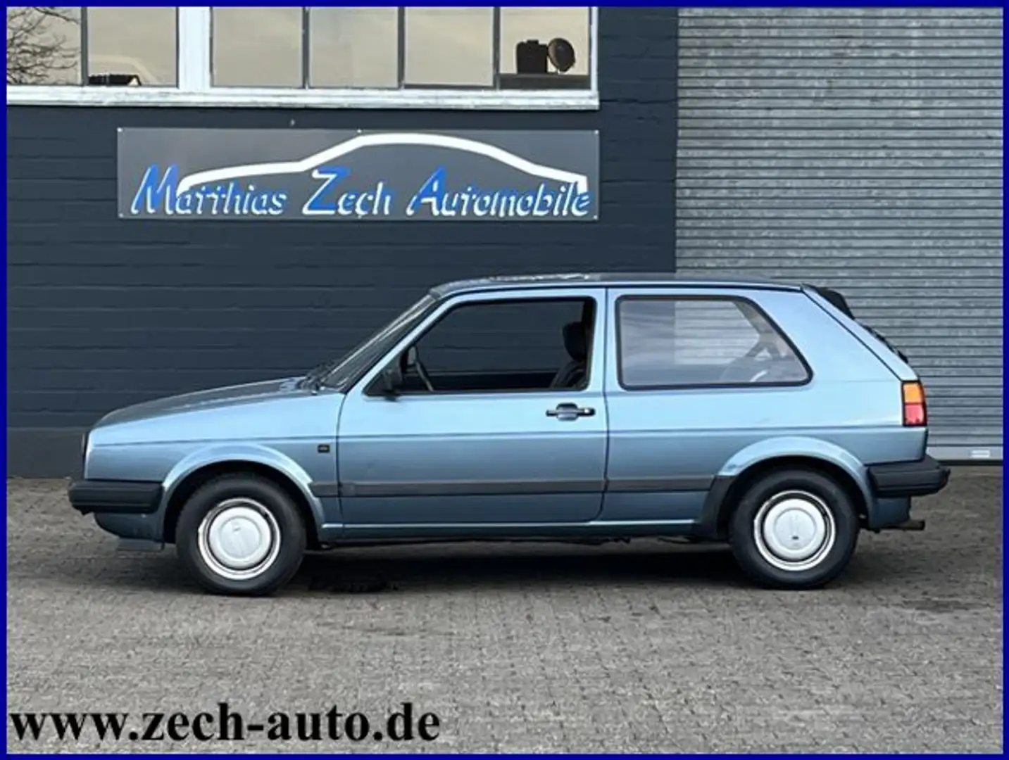 Volkswagen Golf 2 1,6 TD *H-Kennzeichen *Zahnriemen neu * Albastru - 1