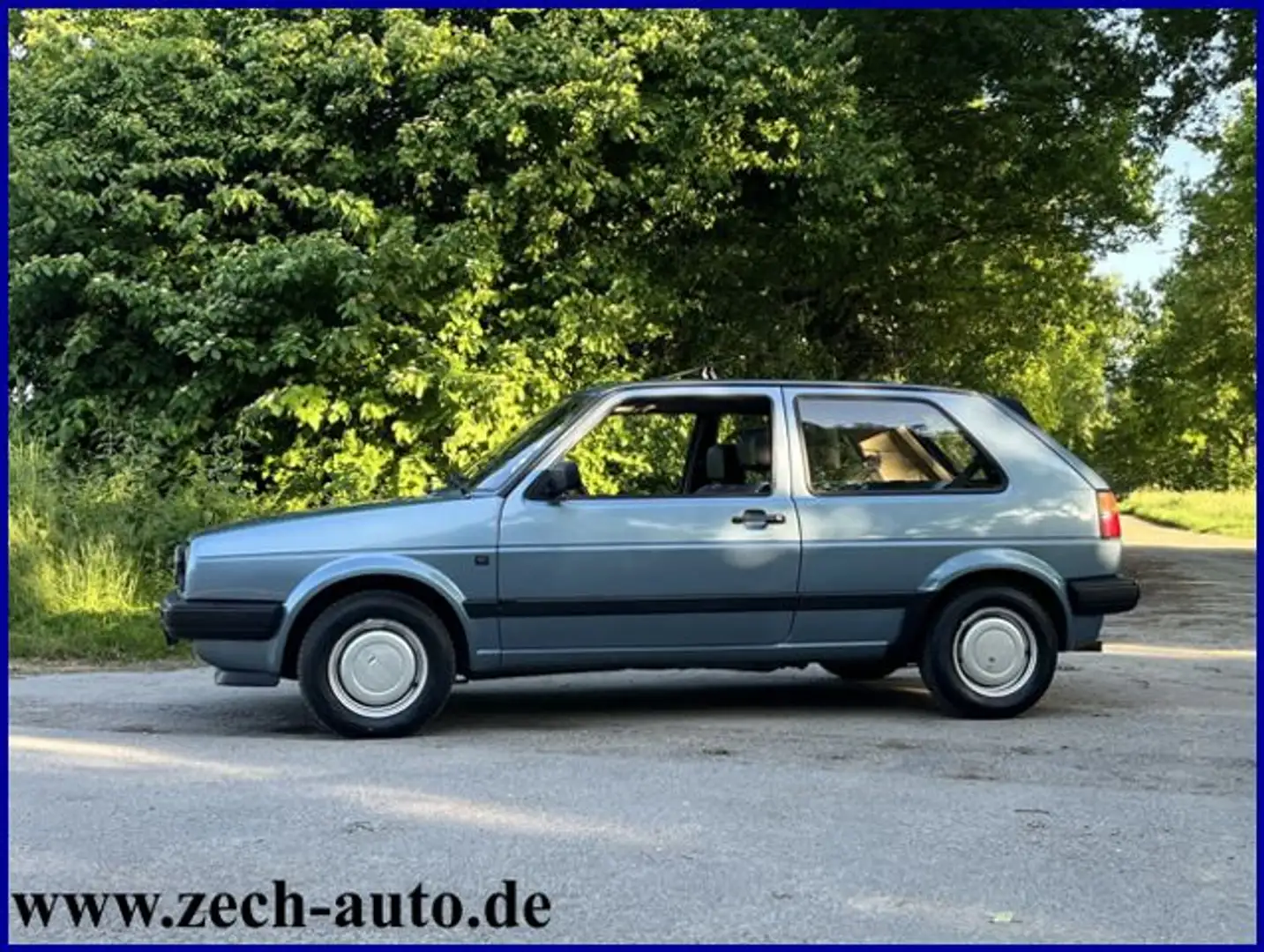 Volkswagen Golf 2 1,6 TD *H-Kennzeichen *Zahnriemen neu * Albastru - 2