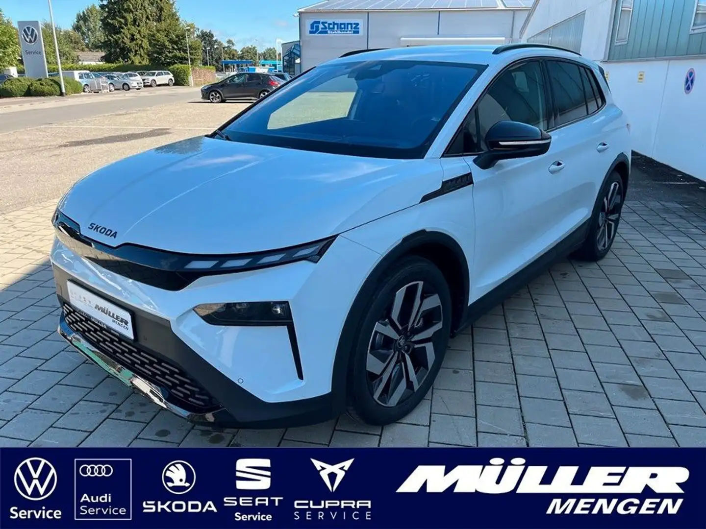 Skoda Elroq 85 Sportline|Advanced|AHK|Sport|Winter Blanc - 1