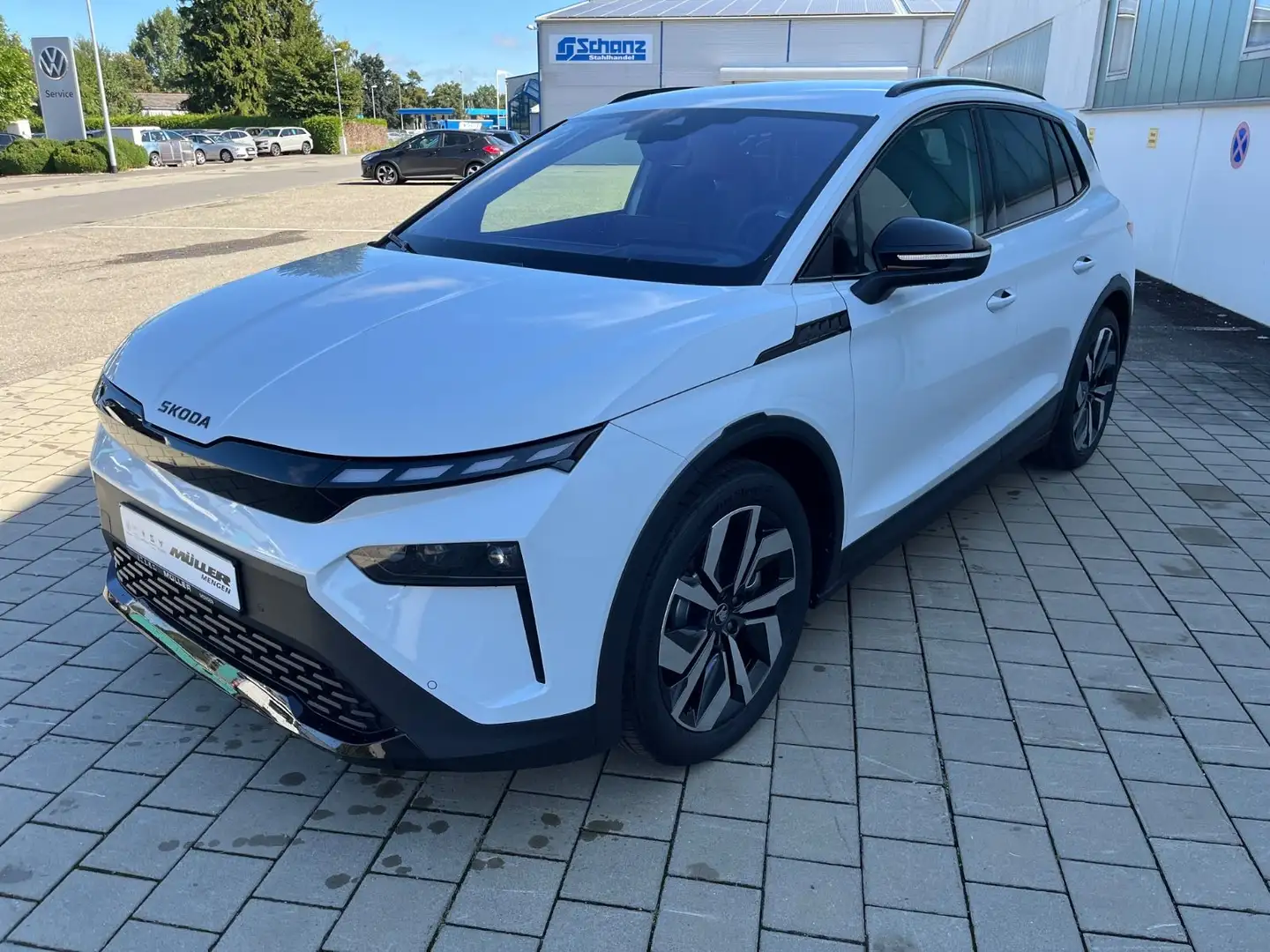 Skoda Elroq 85 Sportline|Advanced|AHK|Sport|Winter Blanc - 2