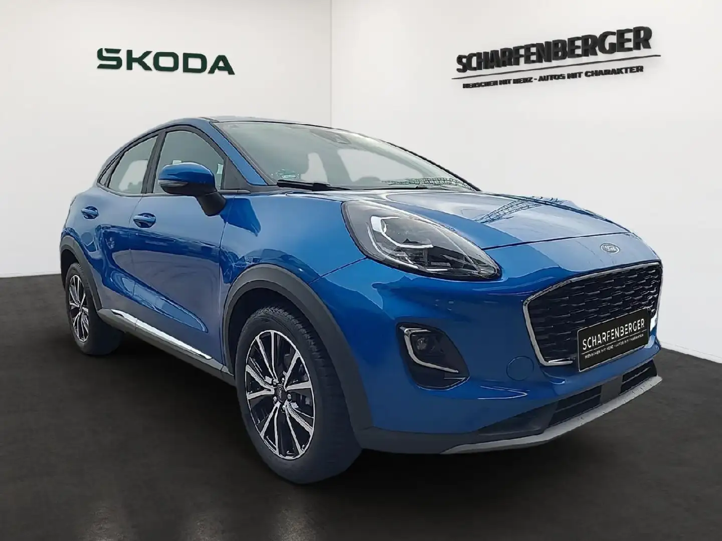 Ford Puma Titanium Automatik *beh.WSS,Navi,LED* Blau - 2