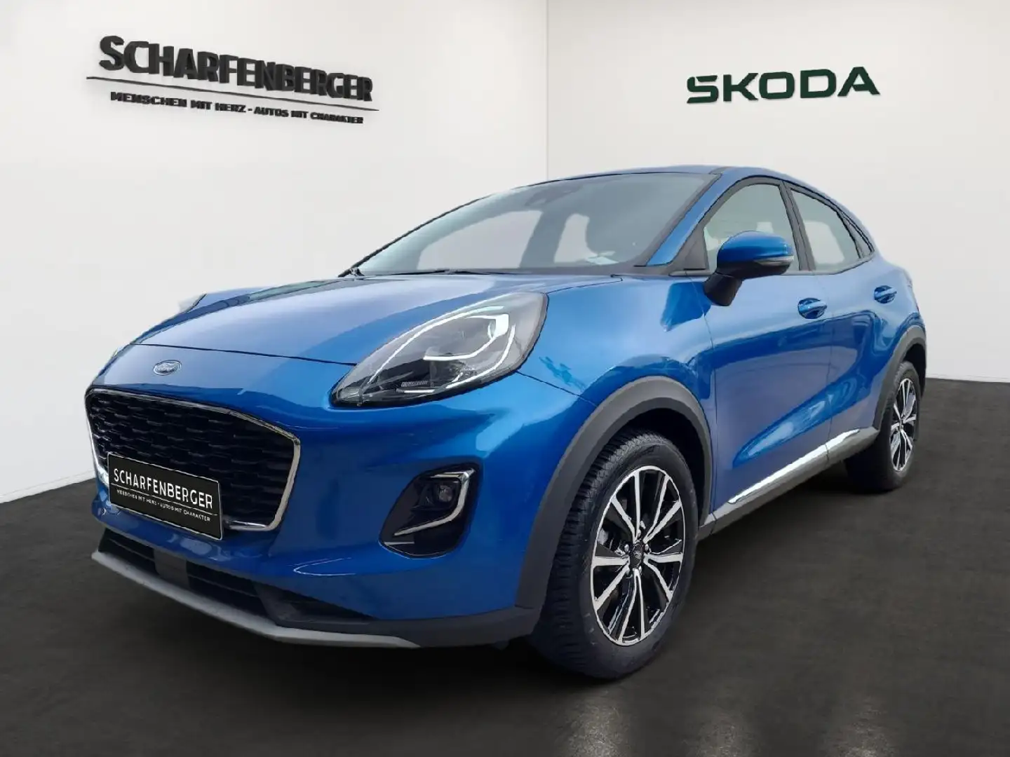 Ford Puma Titanium Automatik *beh.WSS,Navi,LED* Blau - 1