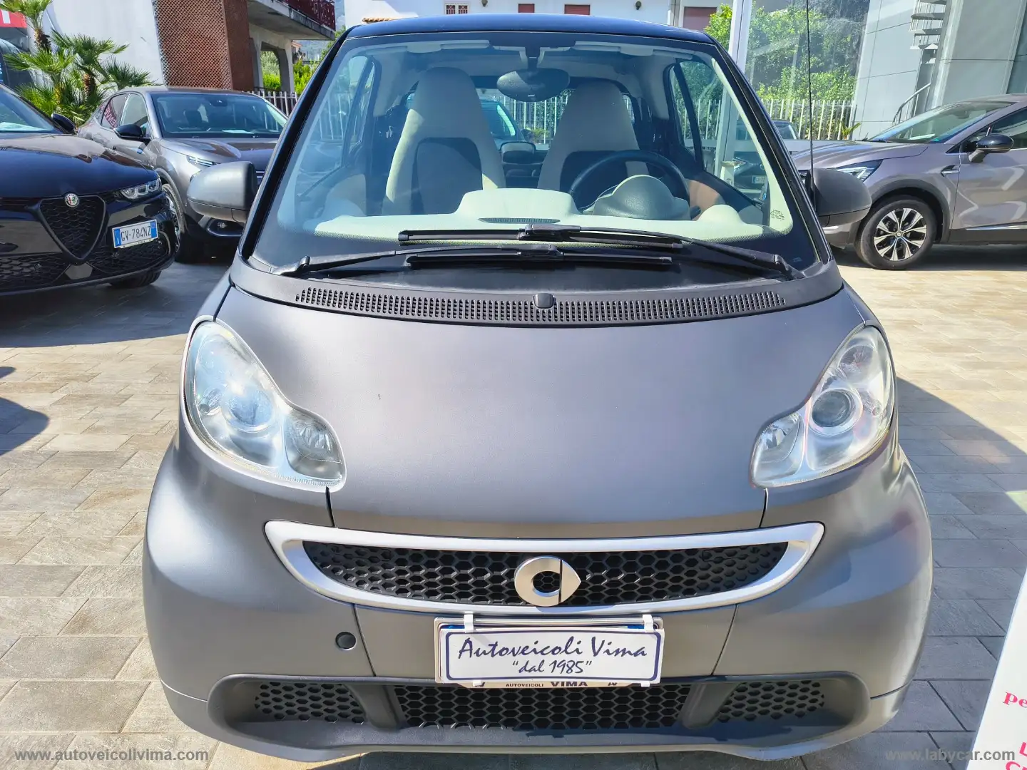 smart forTwo 1000 52 kW MHD coupé passion AUTOMATICO Grigio - 2