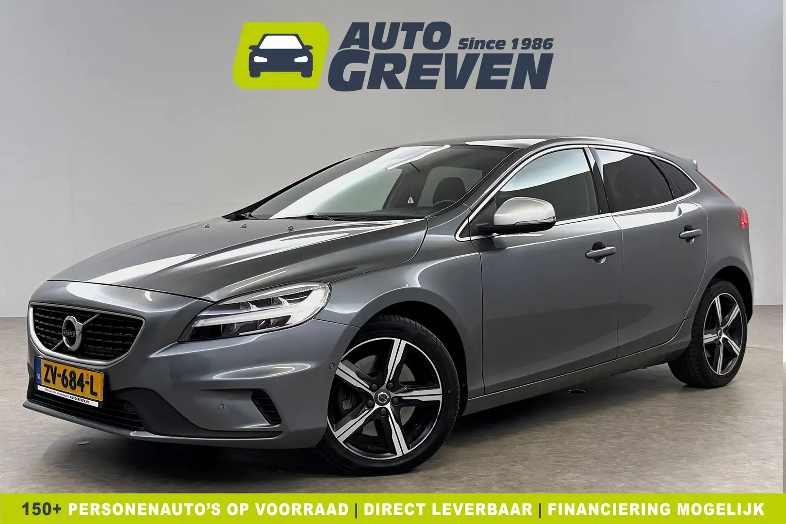 Volvo V40 1.5 T3 153PK Polar+ Sport Pano Harman/Kardon LED C Grijs - 1