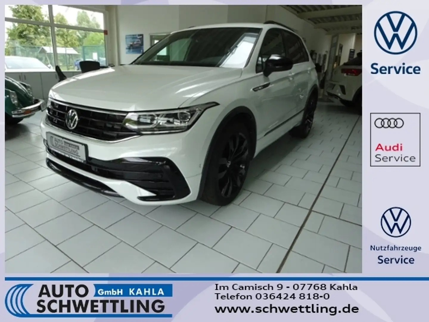 Volkswagen Tiguan 2.0 TDI DSG R-Line 4Motion KLIMA LED NAVI ALU Blanc - 1
