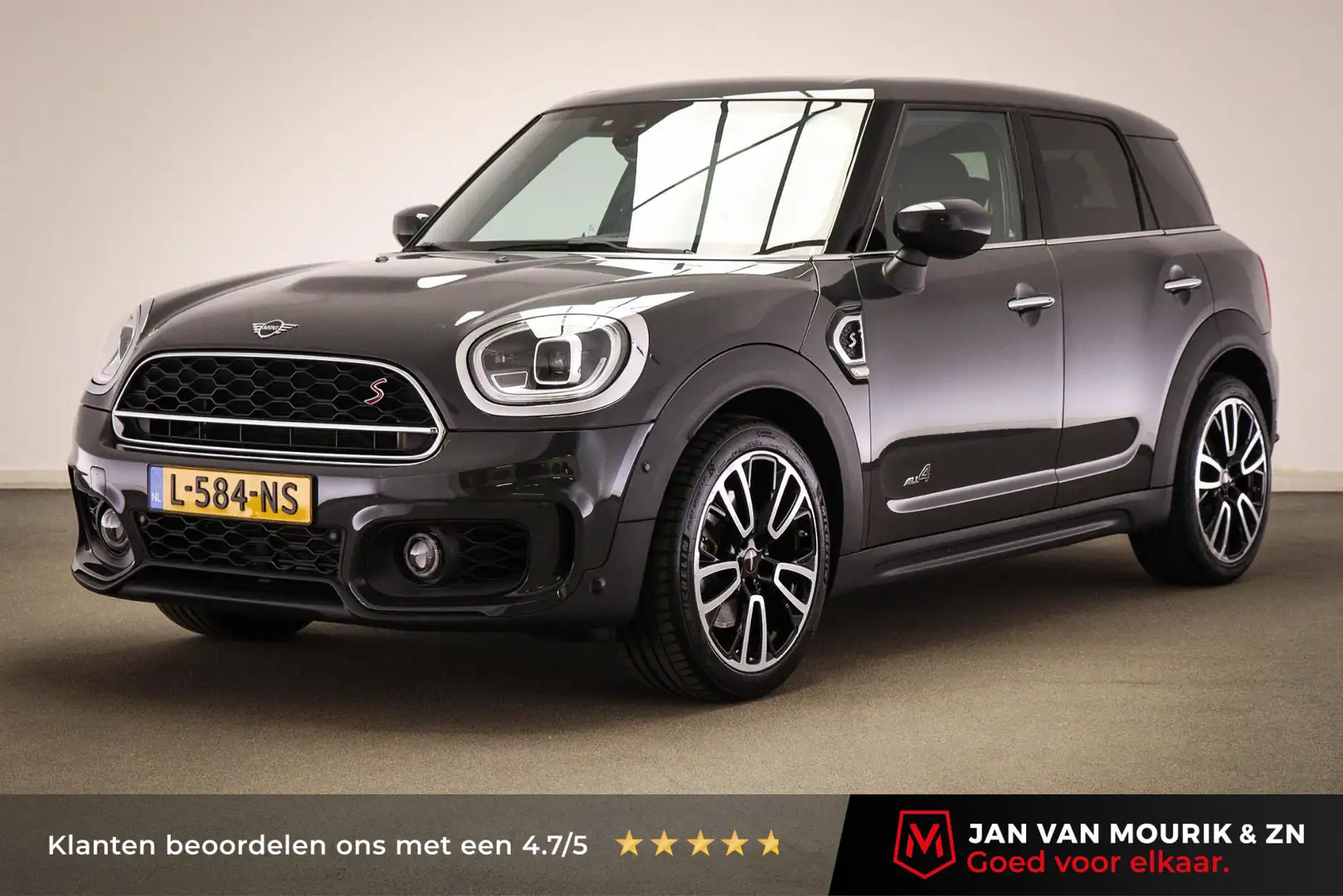 MINI Cooper S Countryman Mini 2.0 ALL4 Hammersmith | LEDER | VOORRUITVERWAR Grijs - 1