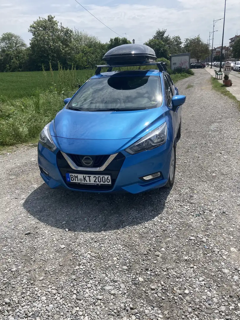 Nissan Micra N-Connecta Blau - 2