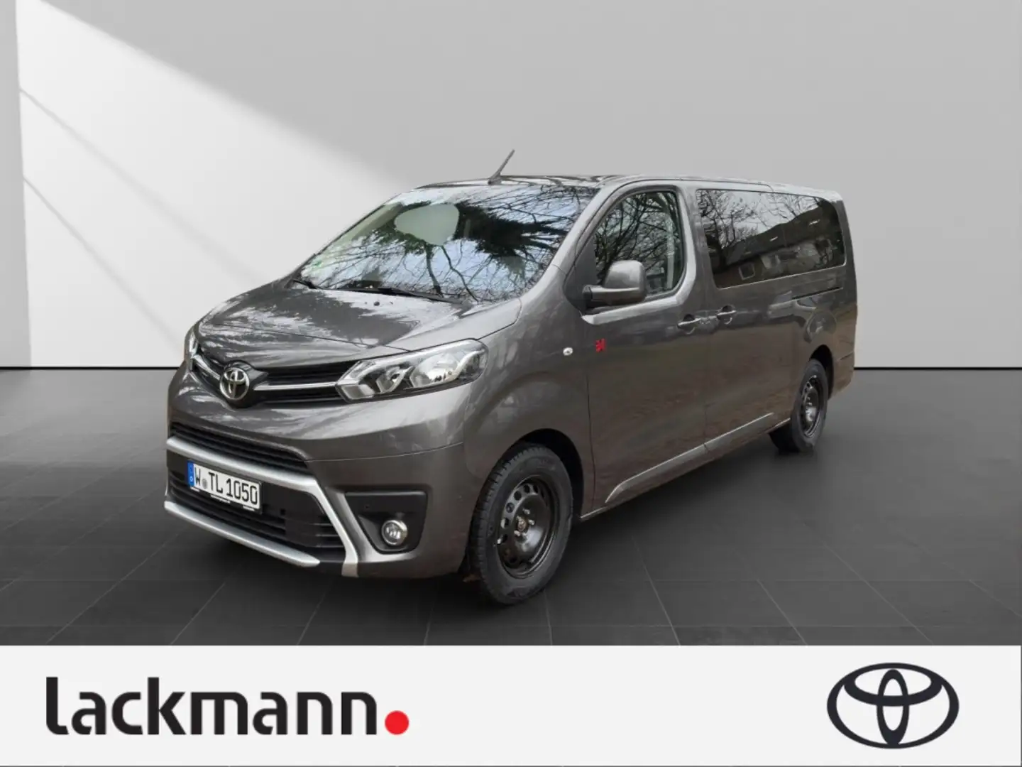 Toyota Proace 2.0 L2 4X4 Shuttle Comfort Verso 9 Sitzer Gris - 1