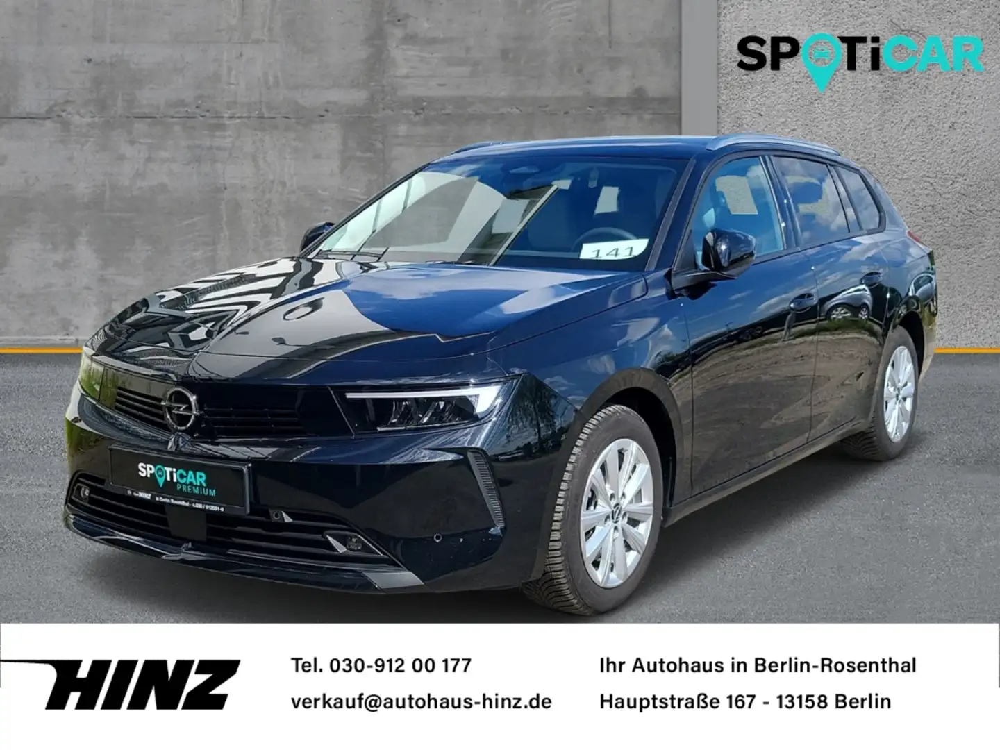 Opel Astra L Elegance Sports Tourer 1.2, LED,Klimaautom. Schwarz - 1