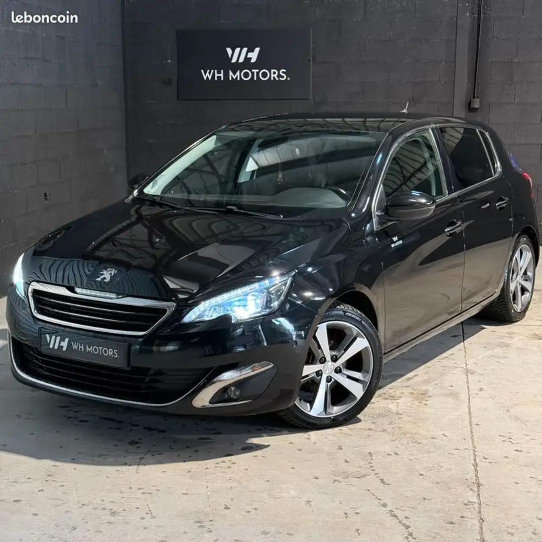 Peugeot 308 1.6 e-HDi 115ch Féline NOIR Garantie 12 mois Schwarz - 1