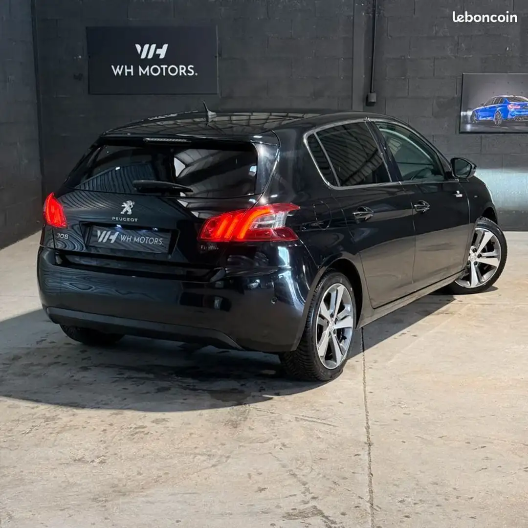 Peugeot 308 1.6 e-HDi 115ch Féline NOIR Garantie 12 mois Schwarz - 2