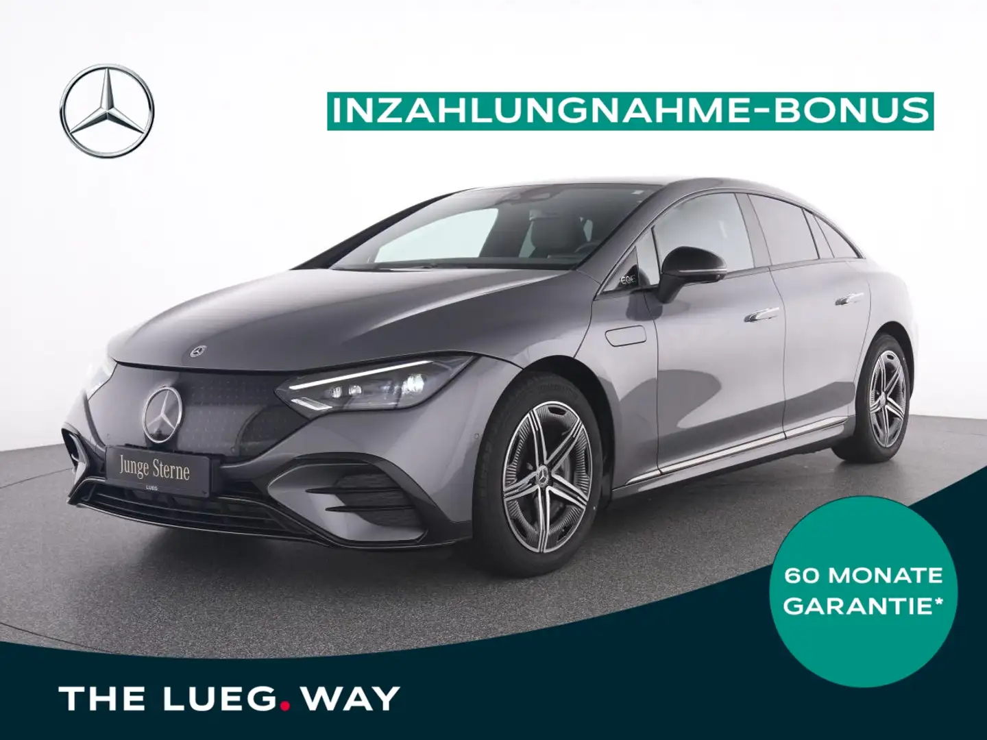Mercedes-Benz EQE 300 AMG+MBUX+DLight+KeylGo+Night+Mem+19"+360 Gris - 1
