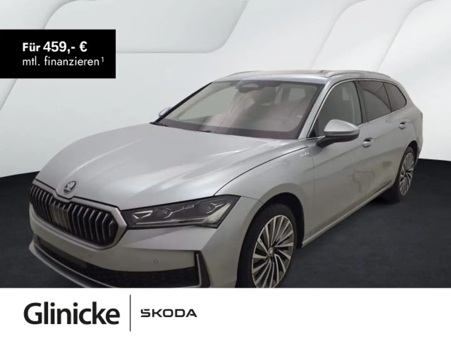 Skoda Superb Combi 1.5 TSI L&K AHK Navi Head-Up RüKa Silber - 1