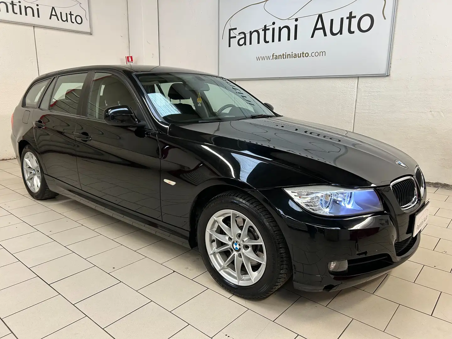 BMW 316 d Touring 116cv-OK NEOPATENTATI-DETTAGLI IN BIO Nero - 1