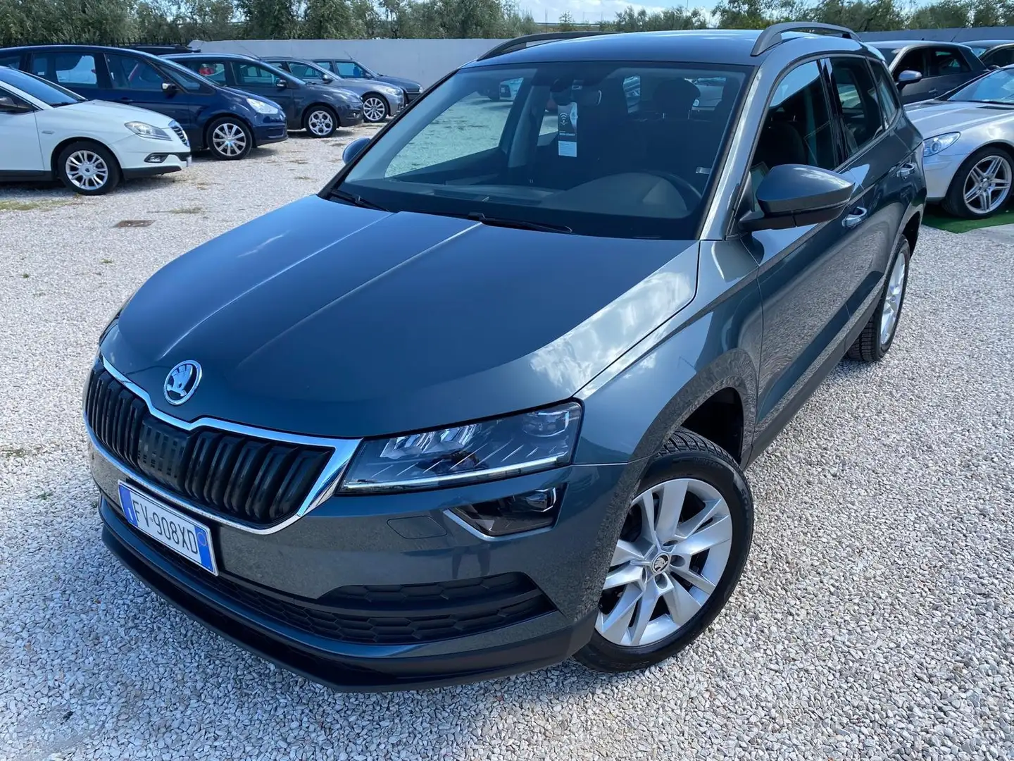 Skoda Karoq Karoq 1.6 tdi Ambition dsg Grigio - 1