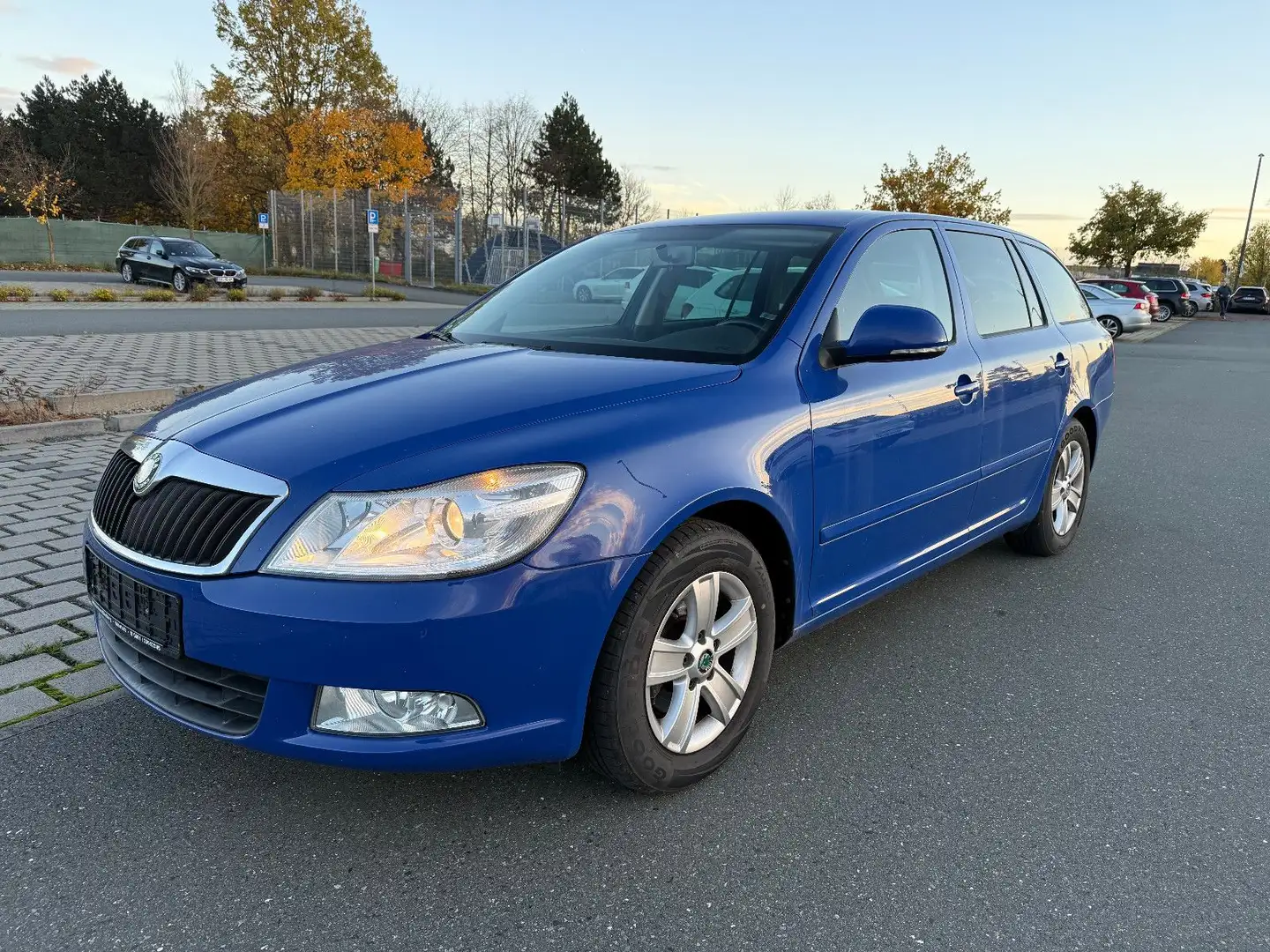 Skoda Octavia Combi GreenLine Niebieski - 1