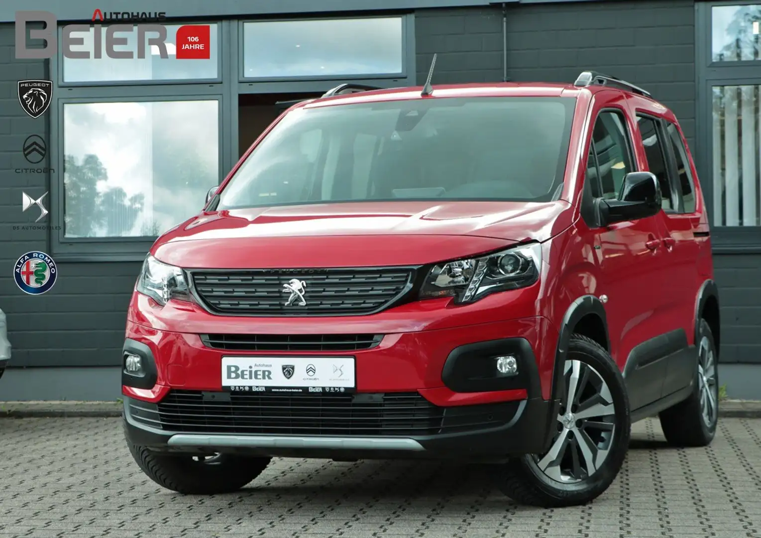 Peugeot Rifter PureTech 110 GT-Line Klimaau./ Freispr. Kam Rouge - 1