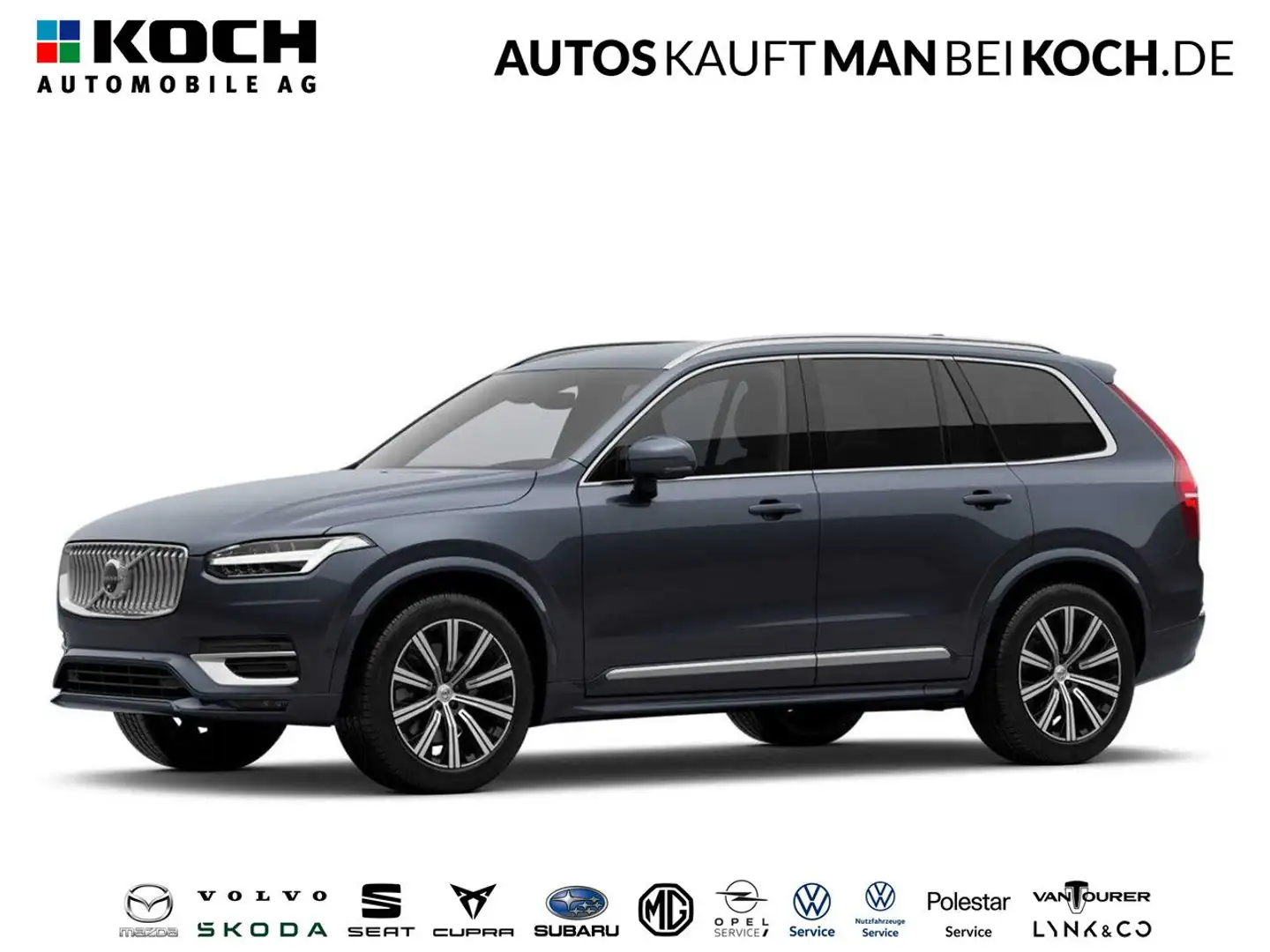 Volvo XC90 B5 AWD Mild-Hybrid Diesel Plus Bright Blau - 1