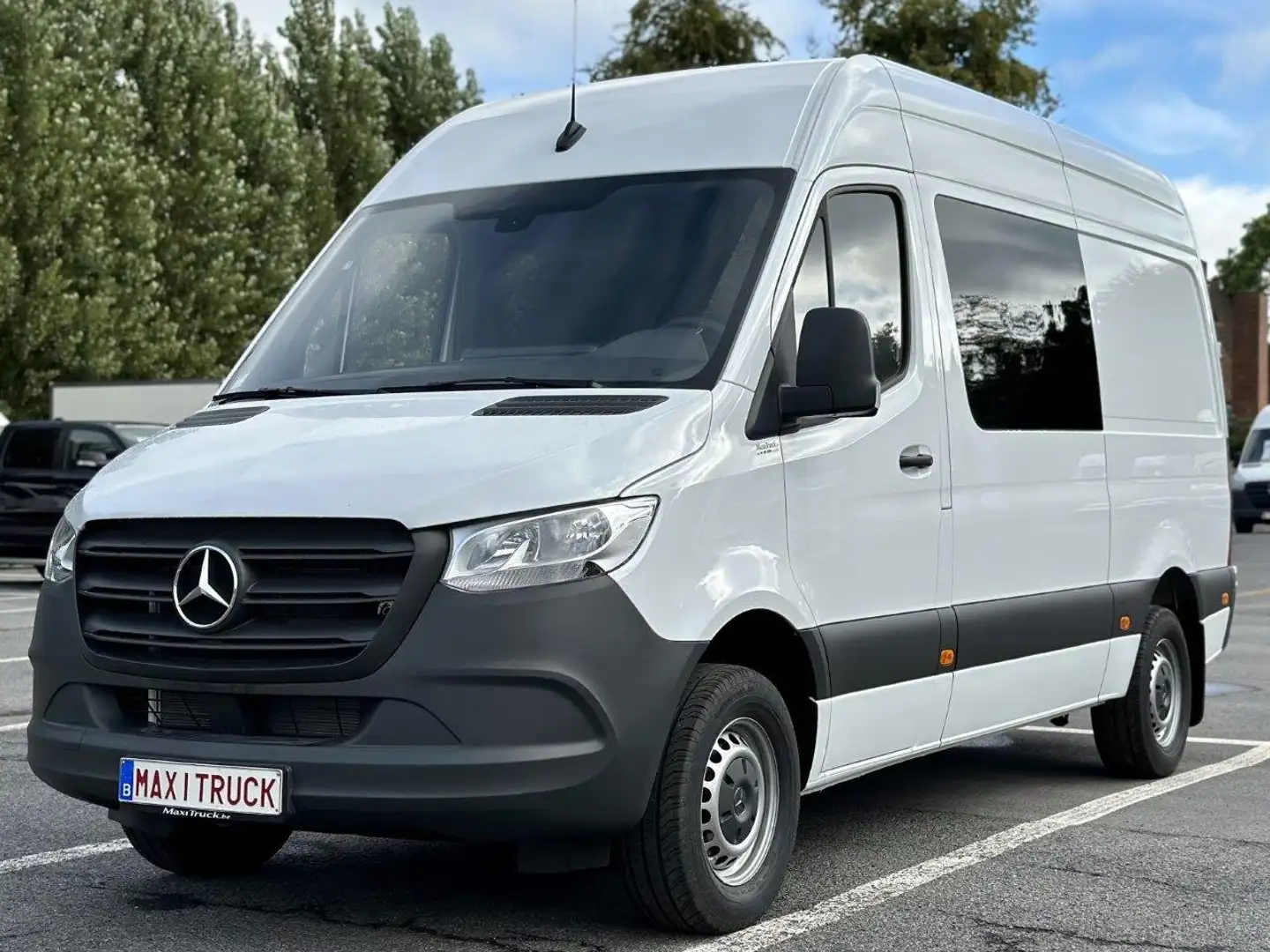 Mercedes-Benz Sprinter 315L2H2 DUBBELE CAB-44.700€-Leasing 1.280€/M Blanc - 1
