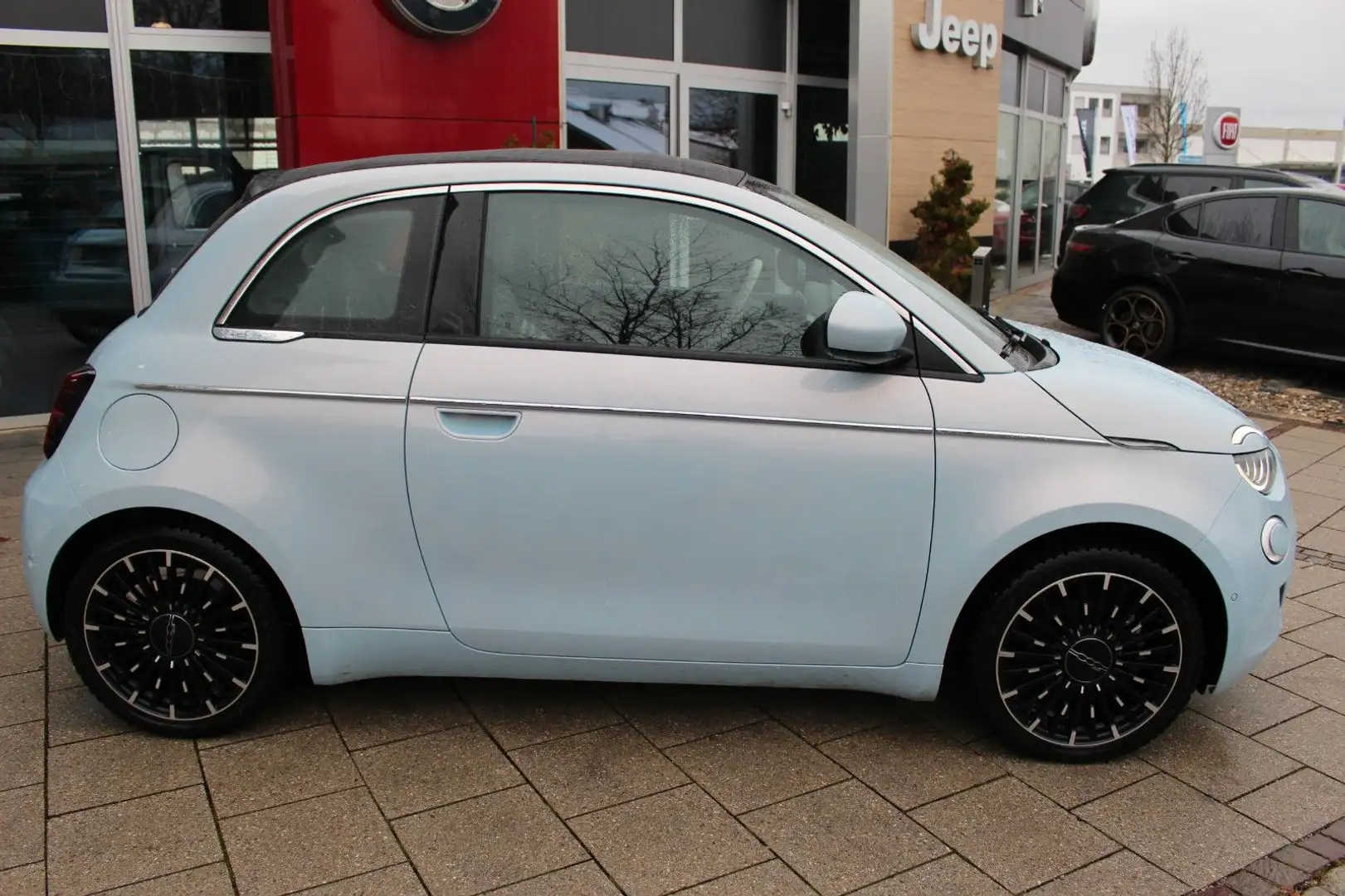 Fiat 500e Cabrio La Prima by Bocelli Blau - 2