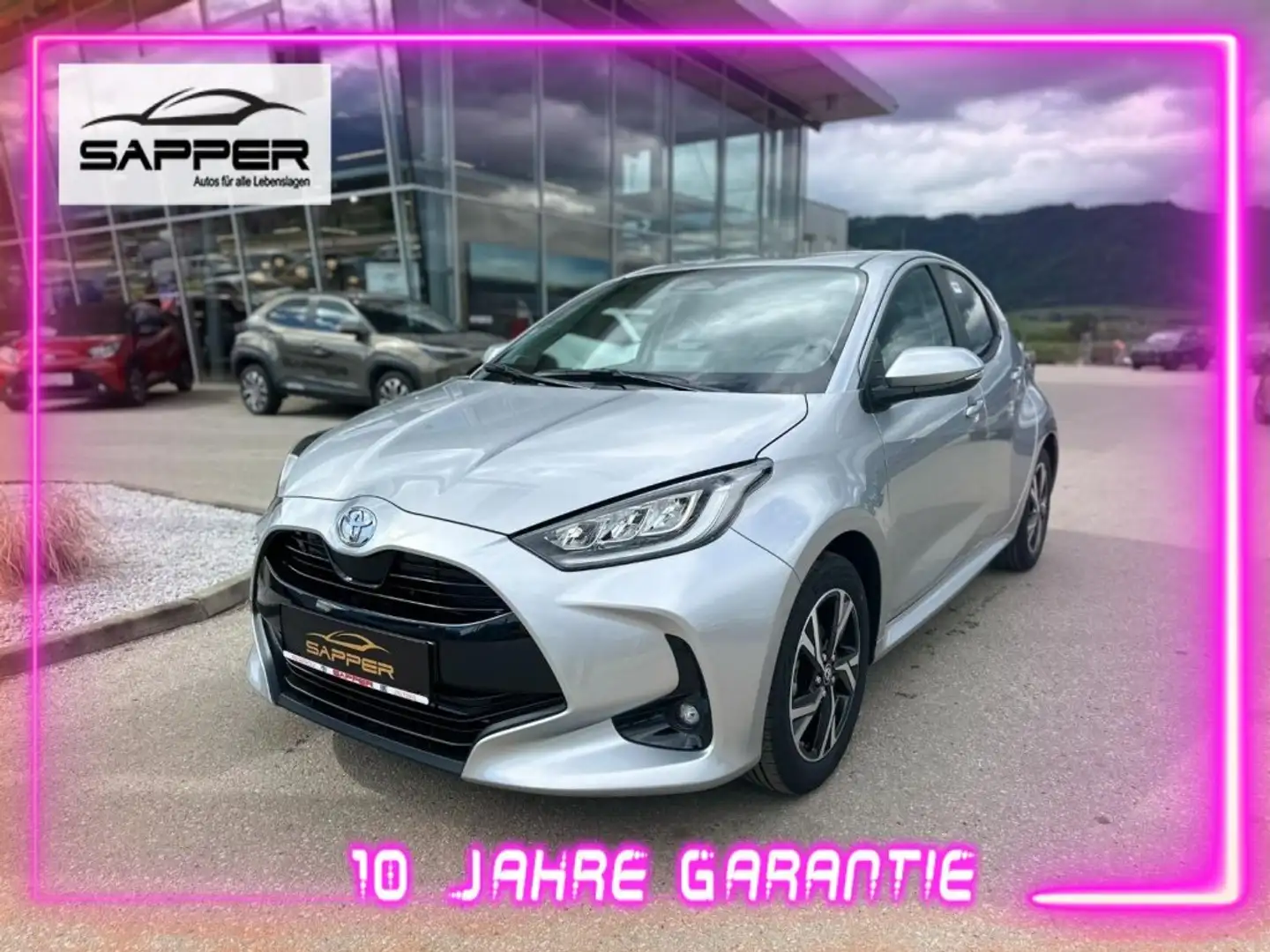 Toyota Yaris - 1,5 l, 116 PS 5-tg. Active Drive Zilver - 1