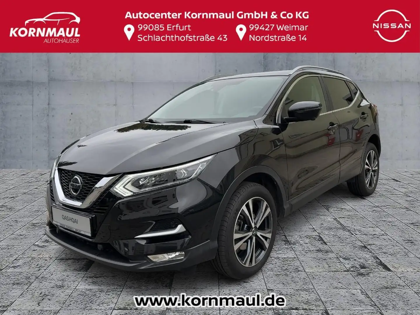 Nissan Qashqai 1.3 DIG-T N-CONNECTA 140PS LED NAVI Schwarz - 1