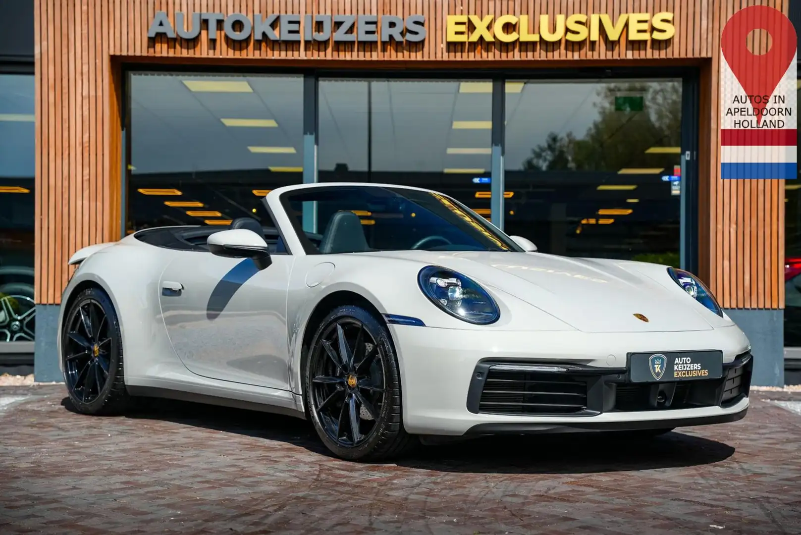 Porsche 992 Cabrio 3.0 Carrera Sportuitlaat Stoelverw. k Grau - 1