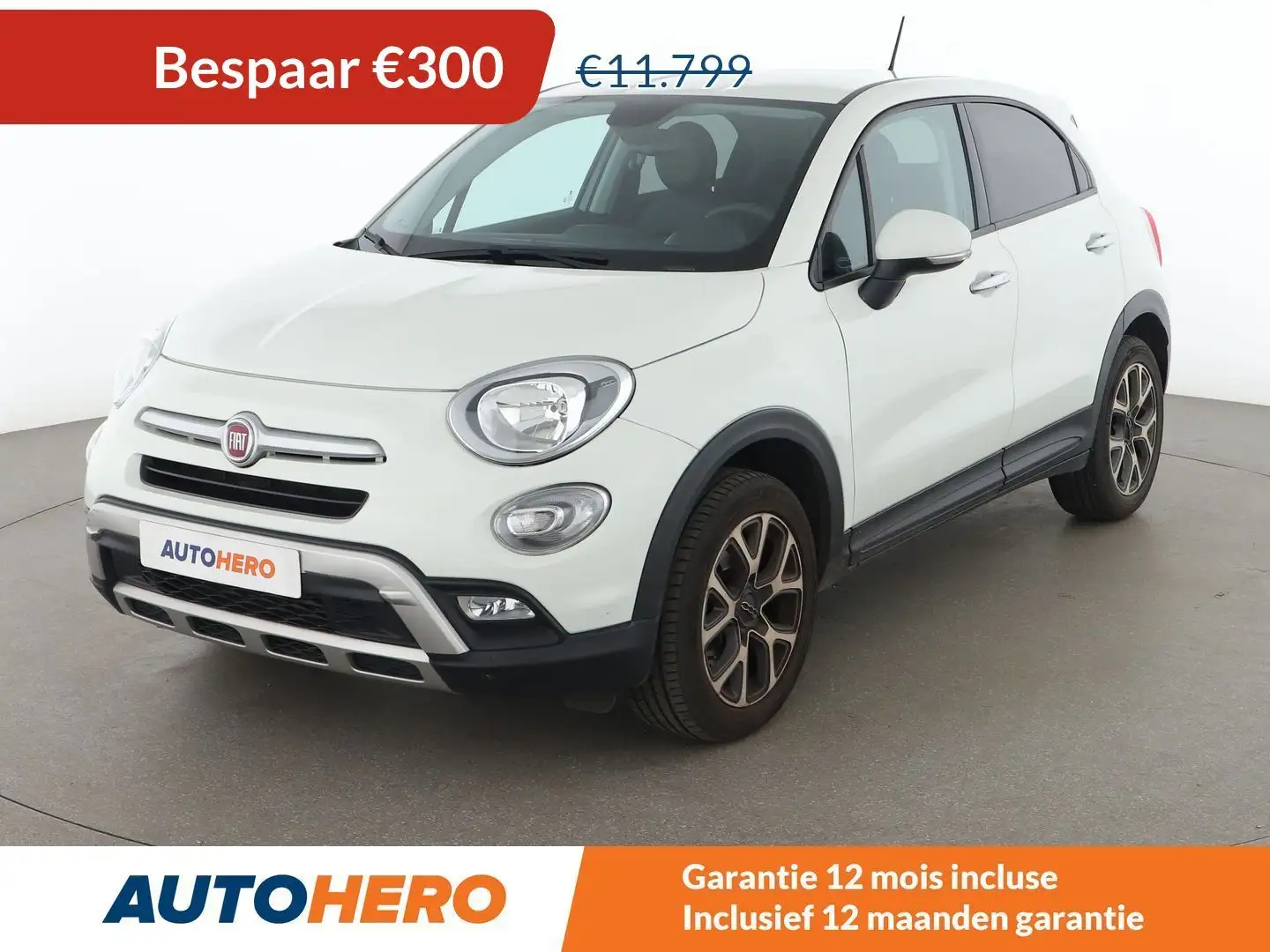Fiat 500X 1.4 Turbo Cross Blanc - 1