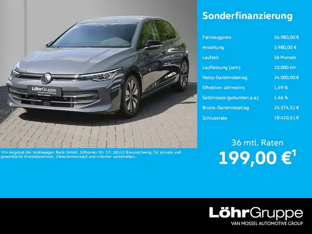 2025 Volkswagen Golf in Grey for sale