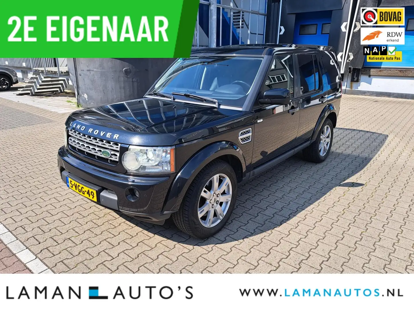 Land Rover Discovery 4 3.0 SDV6 SE Aut. 245 pk - GRIJS KENTEKEN - Marge Zwart - 1