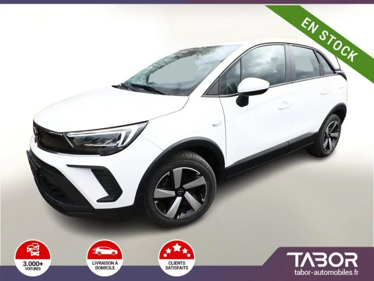Opel Crossland 1.2 83 Edition LED PDC SichtP BT Blanc - 1