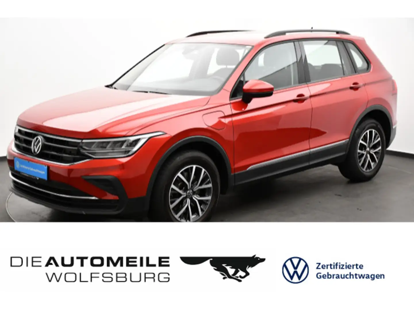 Volkswagen Tiguan 1.4 TSI Hybrid DSG Life AHK/LED/ACC Rot - 1