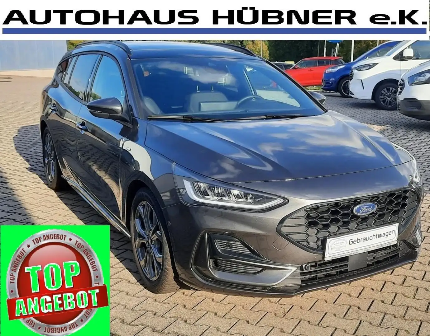 Ford Focus ST-Line X *AHK*Pano *Leder* Automatik* u.v.m. Gris - 1