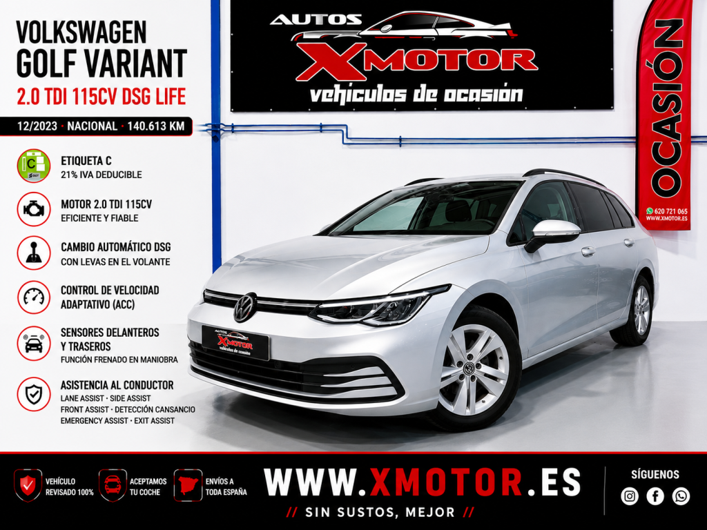 Volkswagen Golf Variant 2.0TDI 85kW Life DSG - foto 1