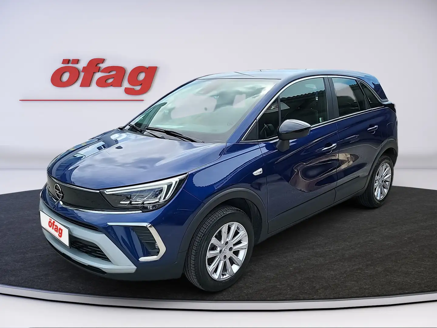 Opel Crossland 1.2 Turbo Elegance Automatik Blau - 1
