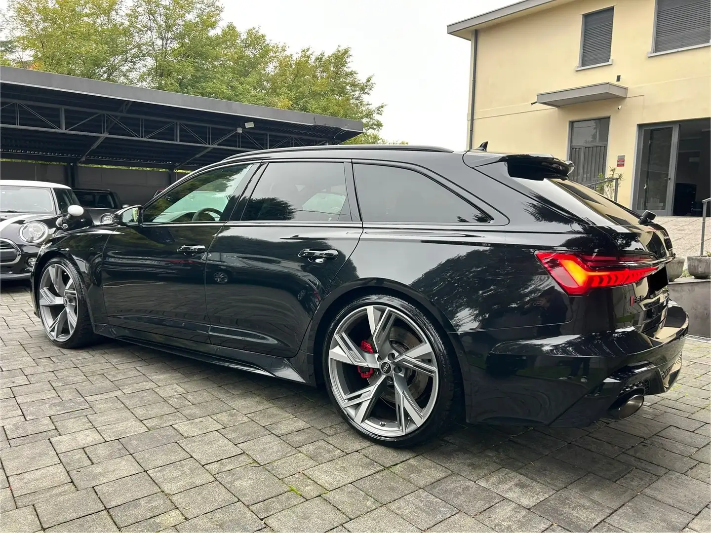Audi RS6 RS6 Avant 4.0 mhev quattro tiptronic IVA ESPOSTA Nero - 2
