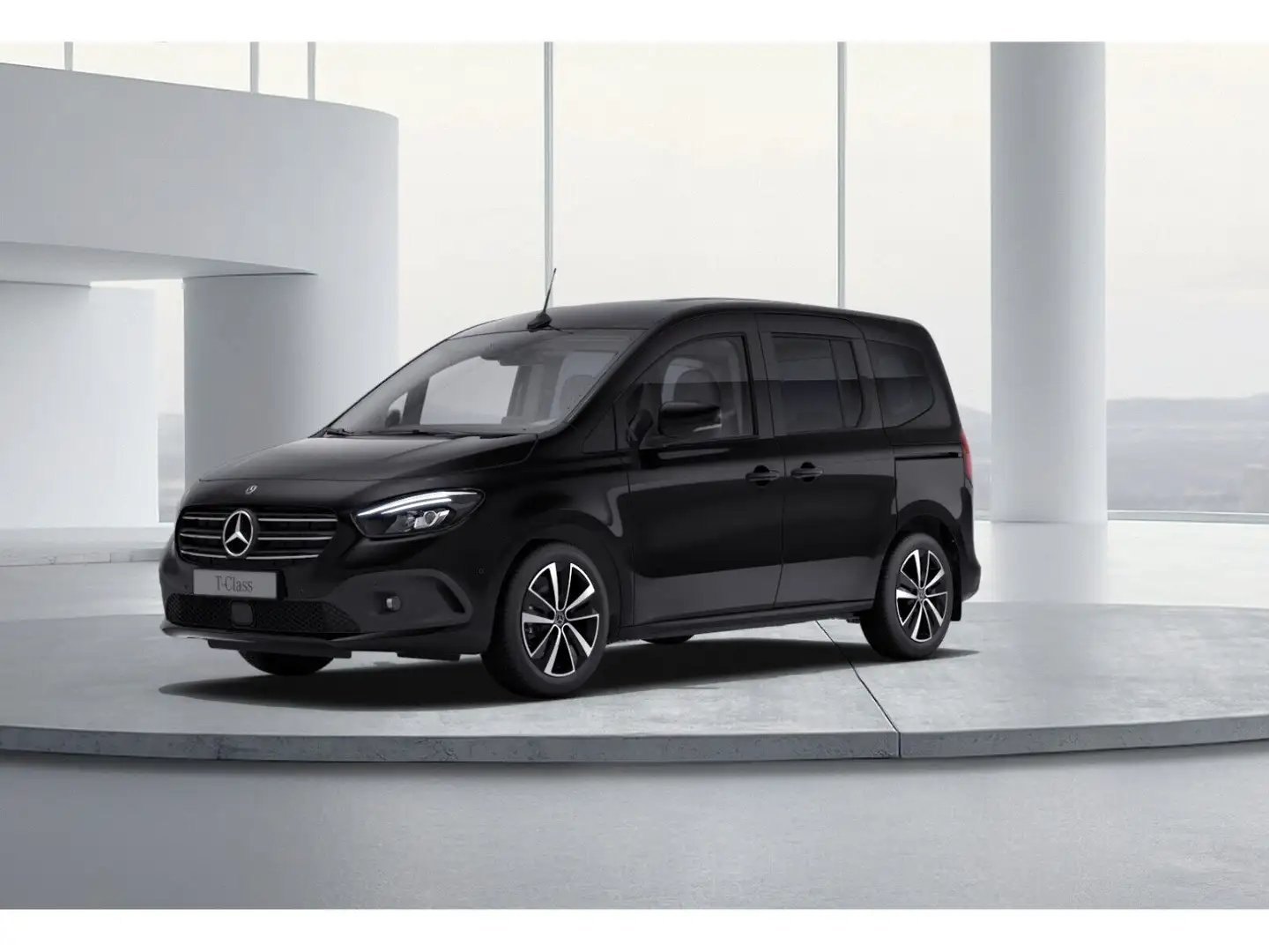 Mercedes-Benz T-Class T 180 d Standard PTS Navi Cam SHZ LED AHK Schwarz - 1